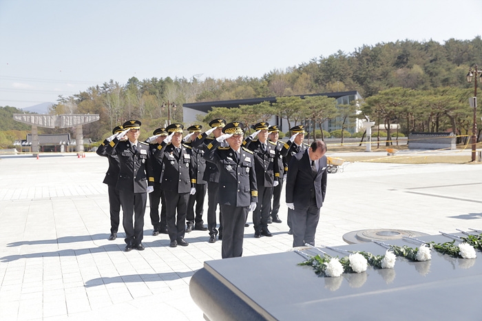 고영국 광주소방본부장, 건설현장 안전점검으로 업무 개시