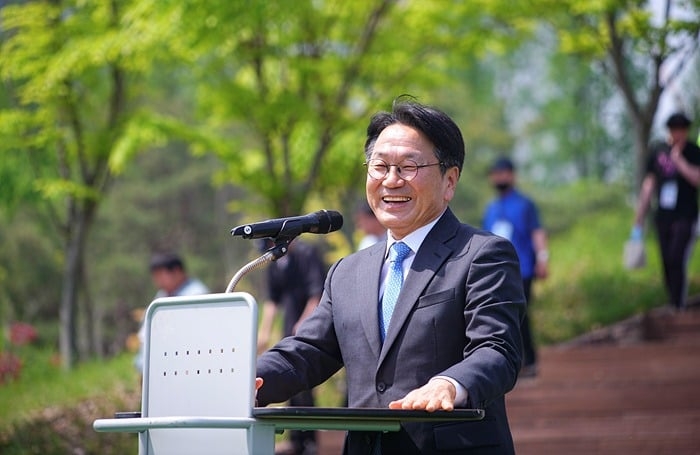 강기정 시장, 근로장애인 어울림체육대회 참석